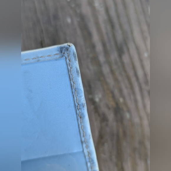 Gucci GG Leather 6 Ring Key Case Blue Gray VGUC - Picture 11 of 12